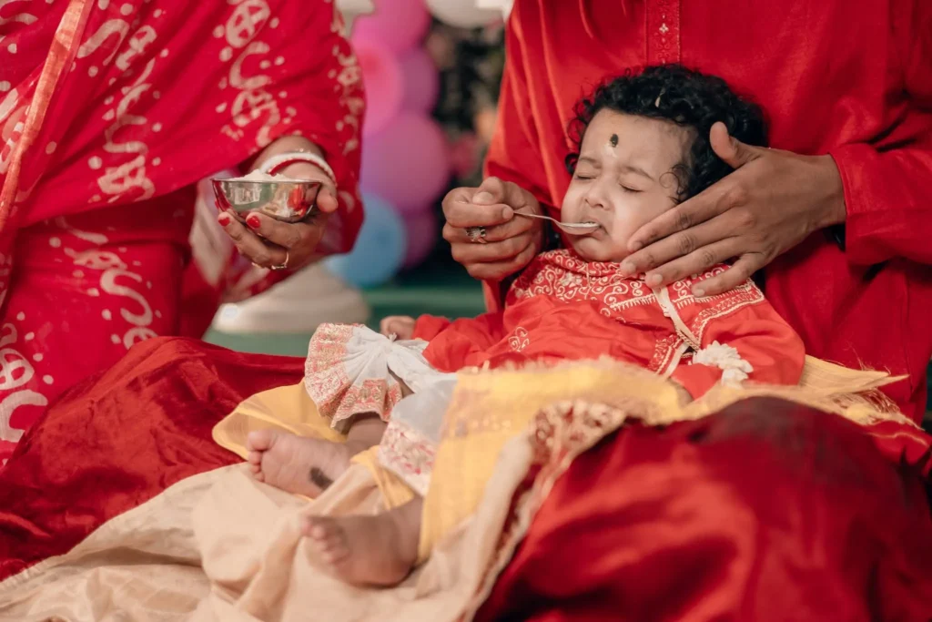 Rice ceremony photography by Snappers Zone Photography